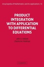 Cover: Product Integration with Application to Differential Equations - Cambridge University Press