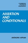 Cover: Assertion and Conditionals - Cambridge University Press