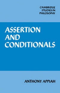 Enlarge image Cover: Assertion and Conditionals - Cambridge University Press