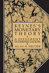 Enlarge image Cover: Keynes's Monetary Theory - Cambridge University Press