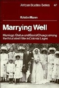 Cover: Marrying Well - Cambridge University Press