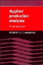 Cover: Applied Production Analysis - Cambridge University Press
