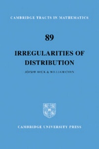 Abbildung von: Irregularities of Distribution - Cambridge University Press
