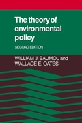 Cover: The Theory of Environmental Policy - Cambridge University Press