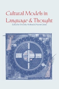 Enlarge image Cover: Cultural Models in Language and Thought - Cambridge University Press