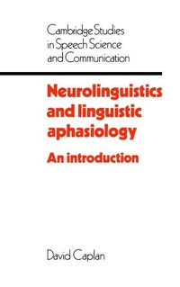 Abbildung von: Neurolinguistics and Linguistic Aphasiology - Cambridge University Press