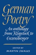 Cover: German Poetry - Cambridge University Press
