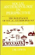 Cover: Social Anthropology in Perspective - Cambridge University Press