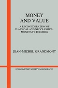 Cover: Money and Value - Cambridge University Press
