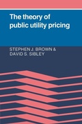Cover: The Theory of Public Utility Pricing - Cambridge University Press