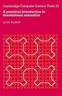 Cover: A Practical Introduction to Denotational Semantics - Cambridge University Press