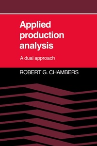 Abbildung von: Applied Production Analysis - Cambridge University Press