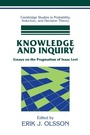 Cover: Knowledge and Inquiry - Cambridge University Press