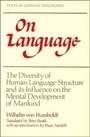 Cover: On Language - Cambridge University Press