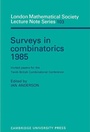 Cover: Surveys in Combinatorics 1985 - Cambridge University Press