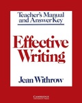 Cover: Effective Writing Teacher's manual - Cambridge University Press
