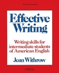 Cover: Effective Writing Student's book - Cambridge University Press