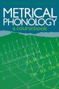 Cover: Metrical Phonology - Cambridge University Press