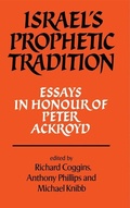 Cover: Israel's Prophetic Tradition - Cambridge University Press