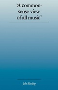 Cover: 'A Commonsense View of All Music' - Cambridge University Press