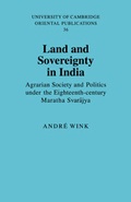 Cover: Land and Sovereignty in India - Cambridge University Press