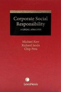 Cover: Corporate Social Responsibility - Butterworths Law