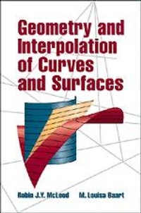 Abbildung von: Geometry and Interpolation of Curves and Surfaces - Cambridge University Press