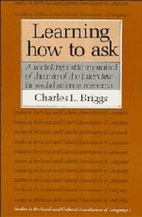 Enlarge image Cover: Learning How to Ask - Cambridge University Press