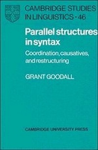Enlarge image Cover: Parallel Structures in Syntax - Cambridge University Press