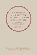 Cover: T. R. Malthus, An Essay on the Principle of Population: Volume 2 - Cambridge University Press