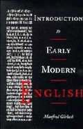Cover: Introduction to Early Modern English - Cambridge University Press