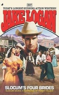 Cover: Slocum's Four Brides - Jove Books