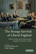 Cover: The Strange Survival of Liberal England - Cambridge University Press