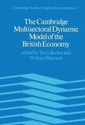 Cover: The Cambridge Multisectoral Dynamic Model - Cambridge University Press