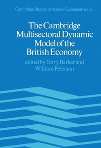 Enlarge image Cover: The Cambridge Multisectoral Dynamic Model - Cambridge University Press