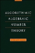 Cover: Algorithmic Algebraic Number Theory - Cambridge University Press