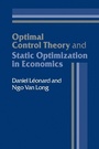 Cover: Optimal Control Theory and Static Optimization in Economics - Cambridge University Press