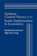 Cover: Optimal Control Theory and Static Optimization in Economics - Cambridge University Press