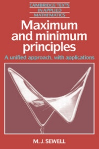 Enlarge image Cover: Maximum and Minimum Principles - Cambridge University Press