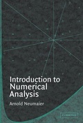 Cover: Introduction to Numerical Analysis - Cambridge University Press