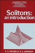 Cover: Solitons - Cambridge University Press