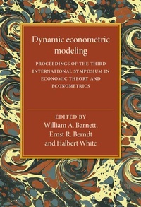 Enlarge image Cover: Dynamic Econometric Modeling - Cambridge University Press
