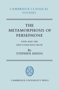 Enlarge image Cover: The Metamorphosis of Persephone - Cambridge University Press