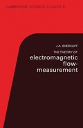 Cover: the Theory of Electromagnetic Flow-Measurement - Cambridge University Press