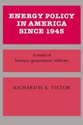Cover: Energy Policy in America since 1945 - Cambridge University Press