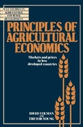 Cover: Principles of Agricultural Economics - Cambridge University Press