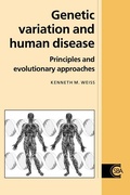 Cover: Genetic Variation and Human Disease - Cambridge University Press