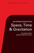 Cover: Space, Time and Gravitation - Cambridge University Press