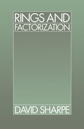 Cover: Rings and Factorization - Cambridge University Press