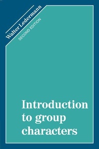Enlarge image Cover: Introduction to Group Characters - Cambridge University Press